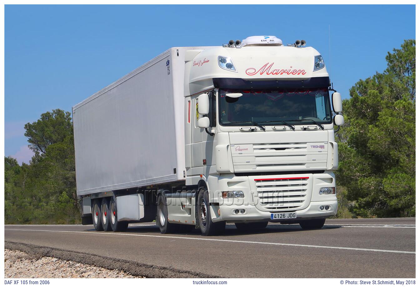 DAF XF 105 from 2006 Photo May 2018