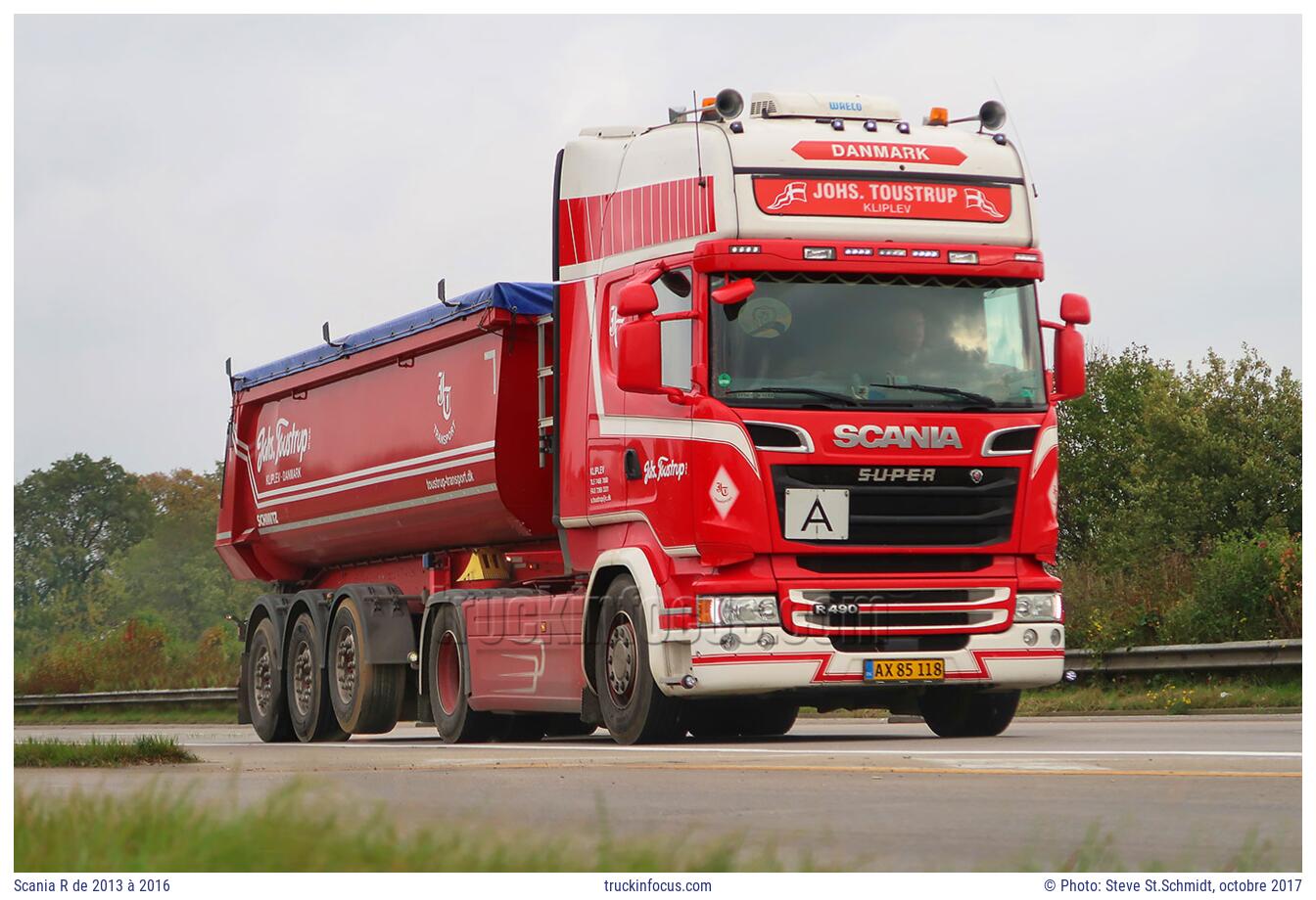 Scania R de 2013 à 2016 Photo octobre 2017