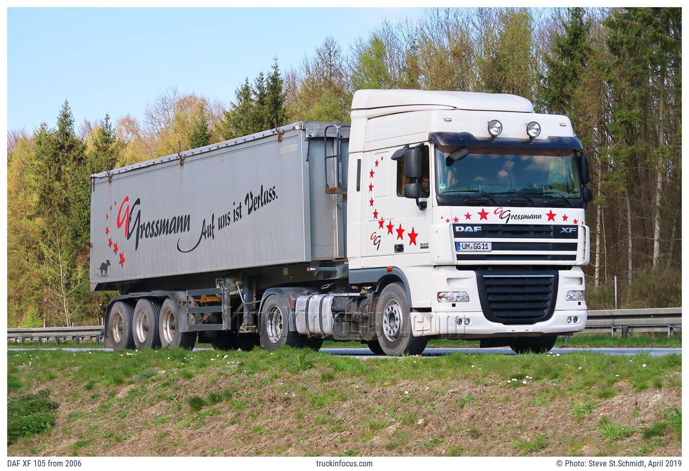 DAF XF 105 from 2006 Photo April 2019