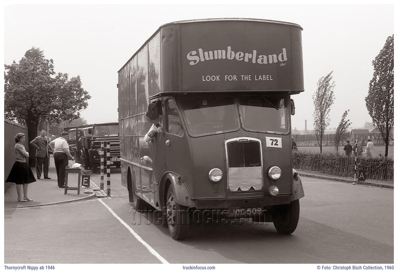 Thornycroft Nippy ab 1946 Foto 1960