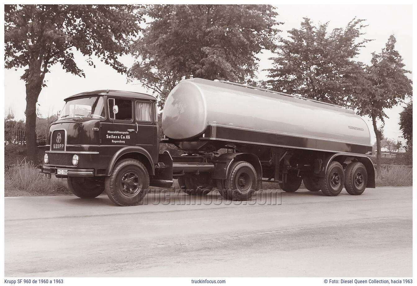 Krupp SF 960 de 1960 a 1963 Foto hacia 1963