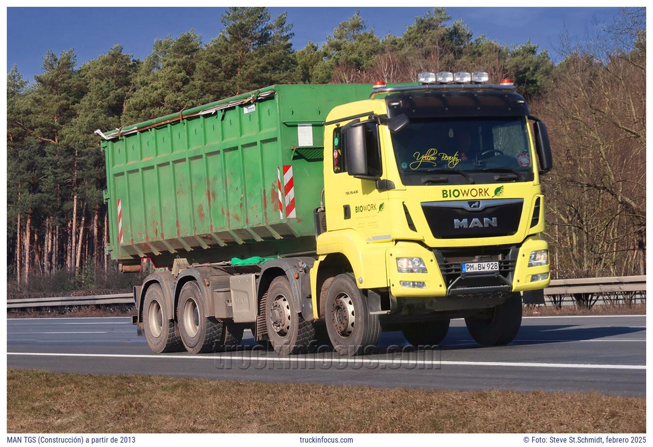 MAN TGS (Construcción) a partir de 2013 Foto febrero 2025