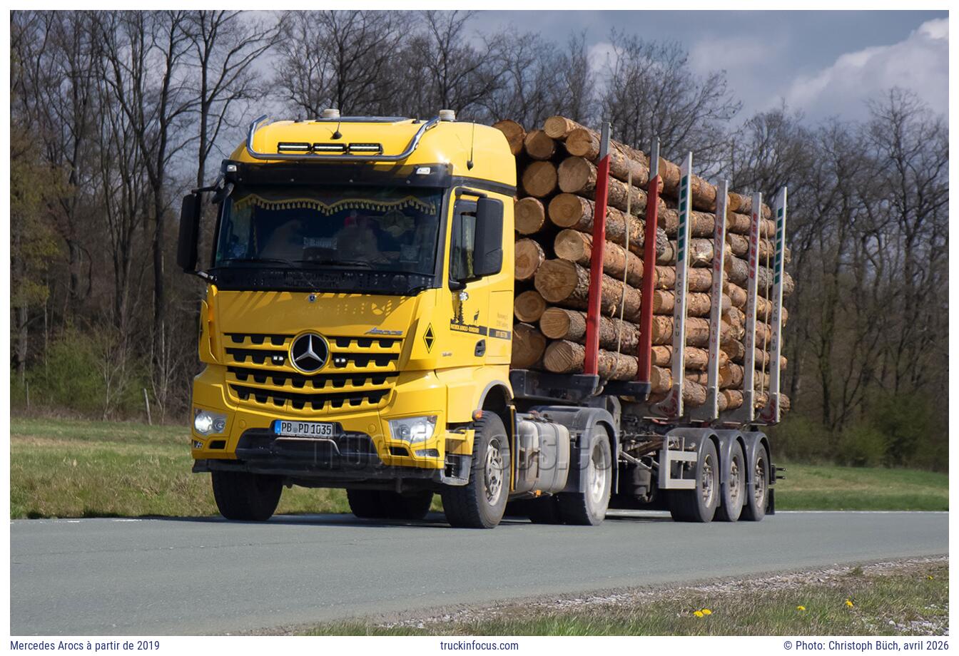 Mercedes Arocs à partir de 2019 Photo avril 2026
