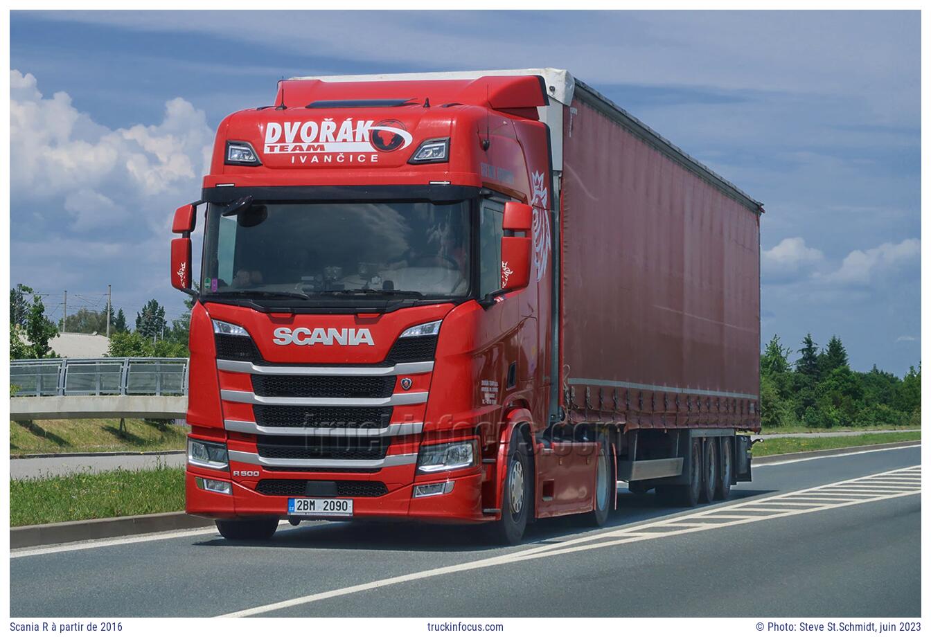 Scania R à partir de 2016 Photo juin 2023