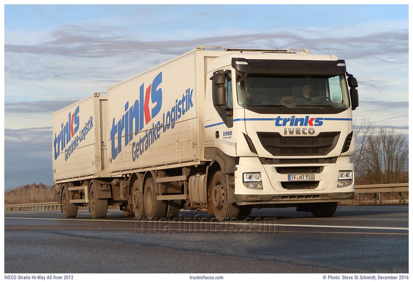 IVECO Stralis Hi-Way AS from 2012 Photo December 2016