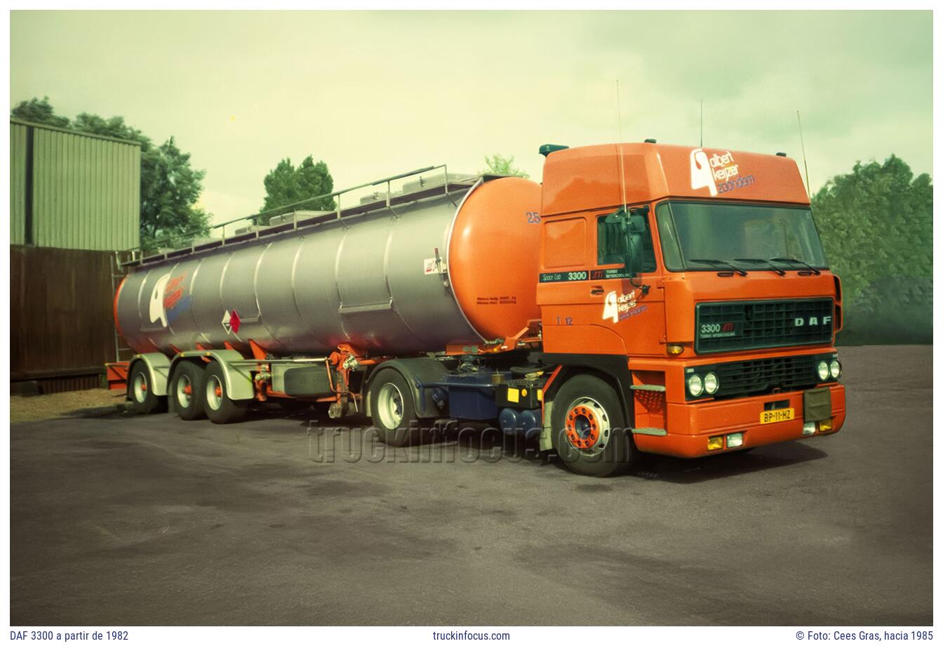 DAF 3300 a partir de 1982 Foto hacia 1985