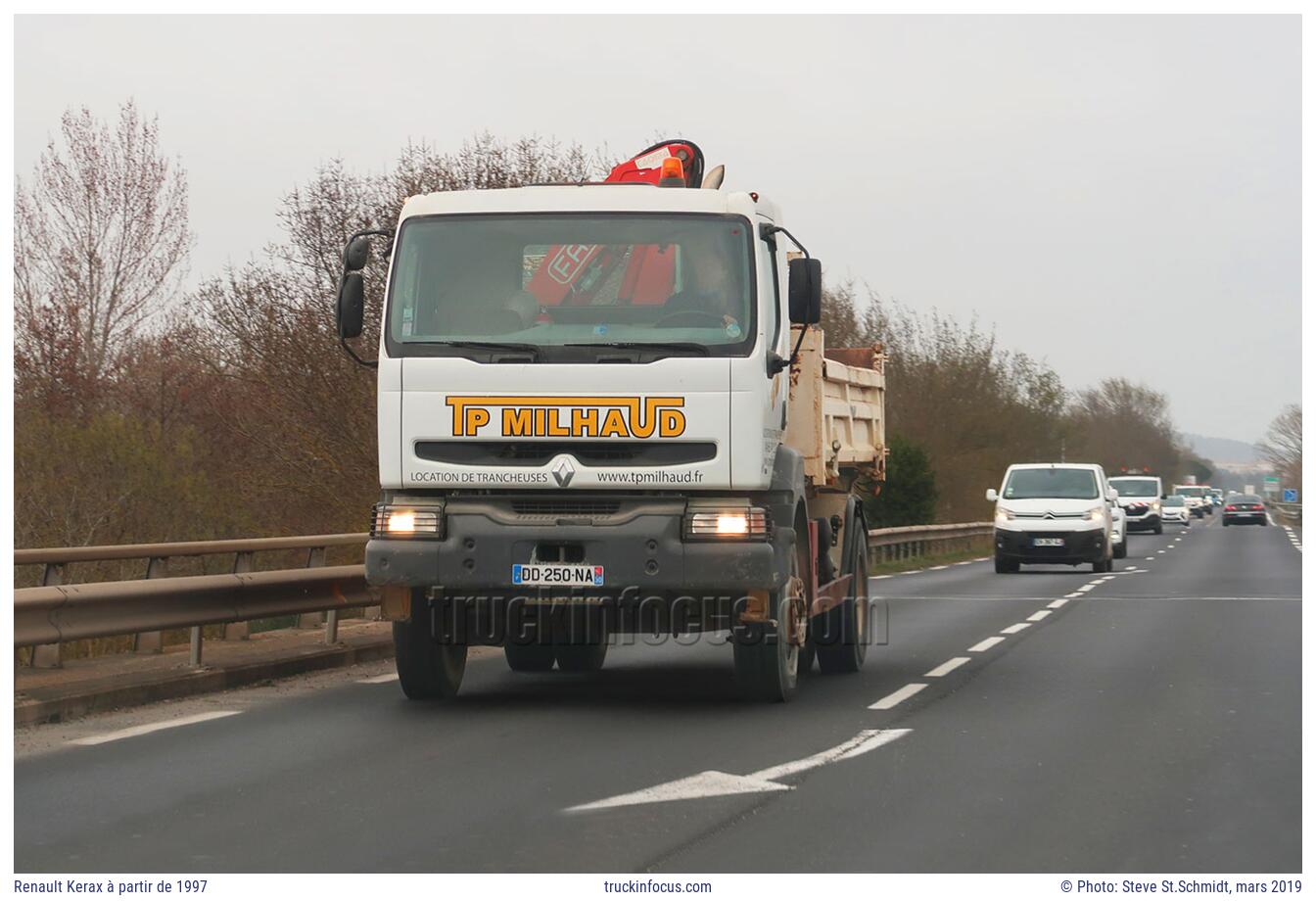 Renault Kerax à partir de 1997 Photo mars 2019