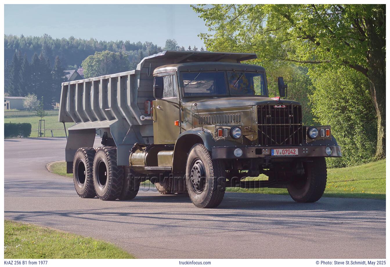 KrAZ 256 B1 from 1977 Photo May 2025