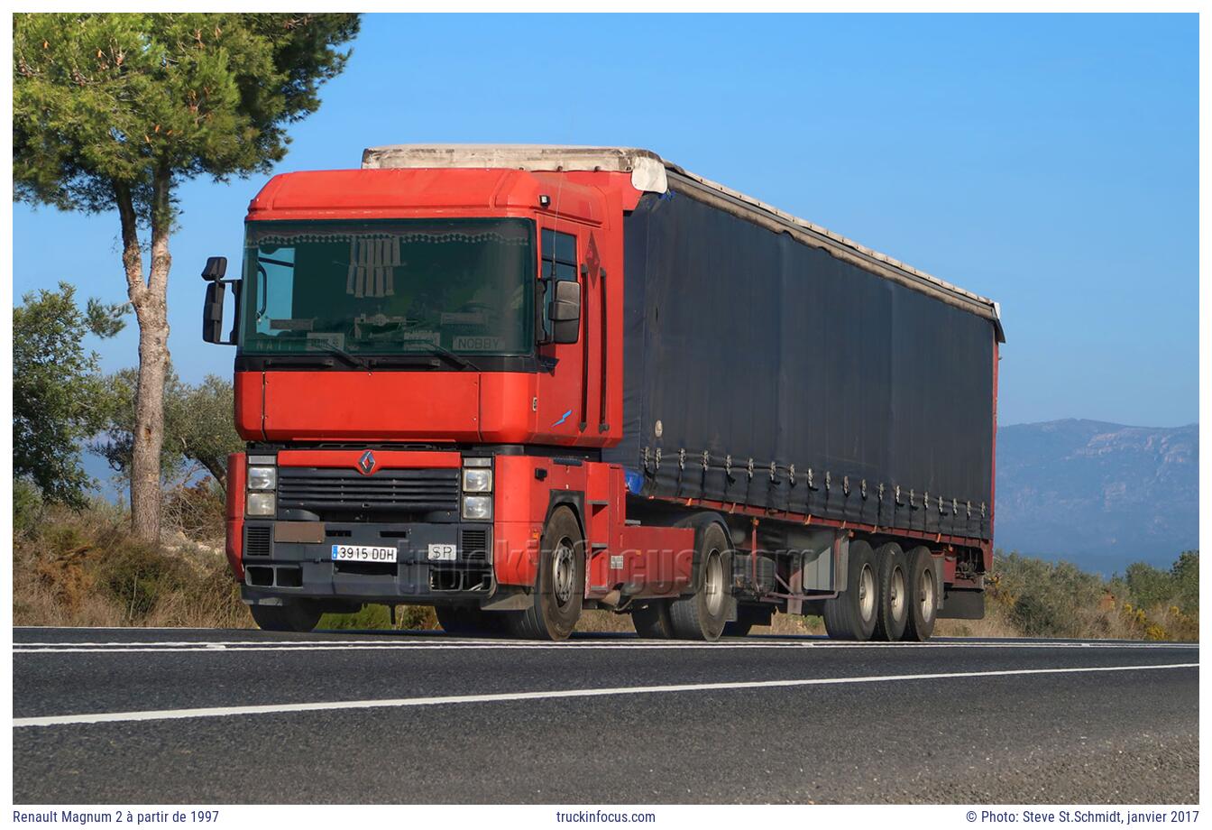 Renault Magnum 2 à partir de 1997 Photo janvier 2017