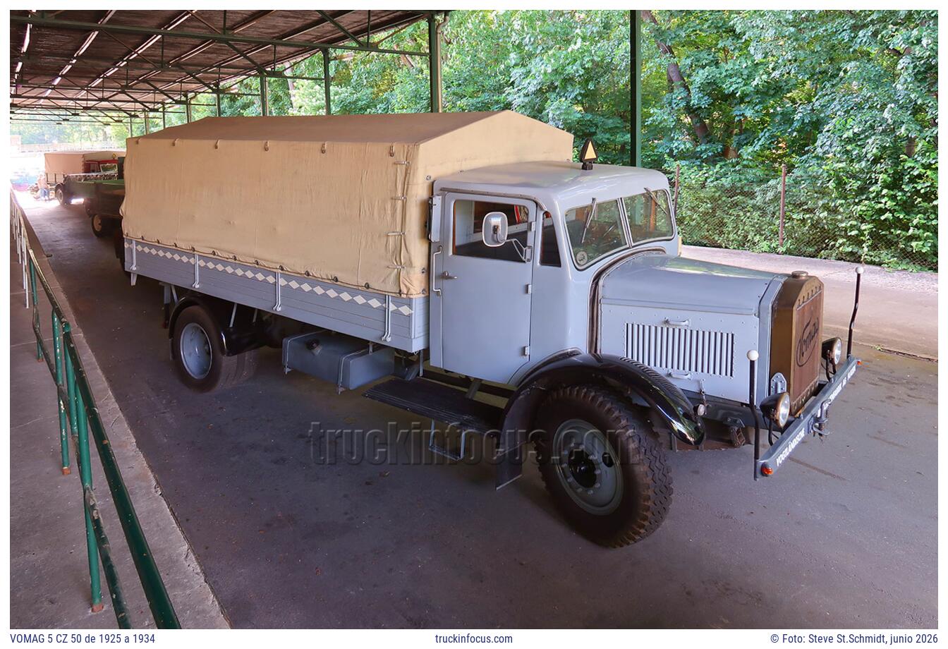 VOMAG 5 CZ 50 de 1925 a 1934 Foto junio 2026