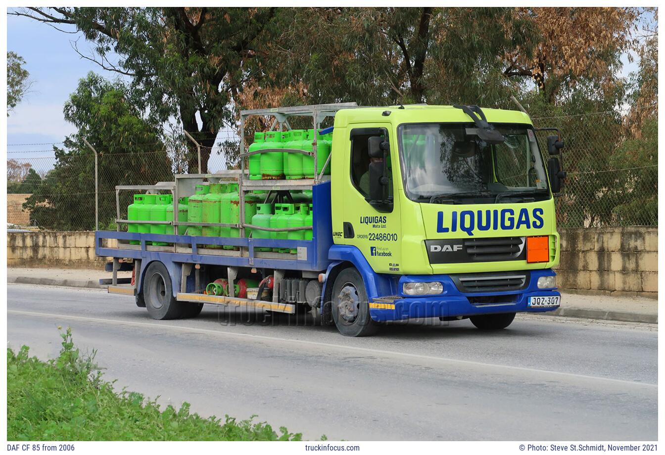 DAF CF 85 from 2006 Photo November 2021