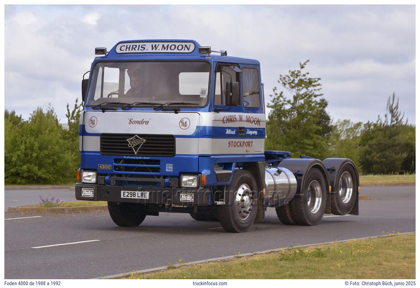Foden 4000 de 1988 a 1992 Foto junio 2025