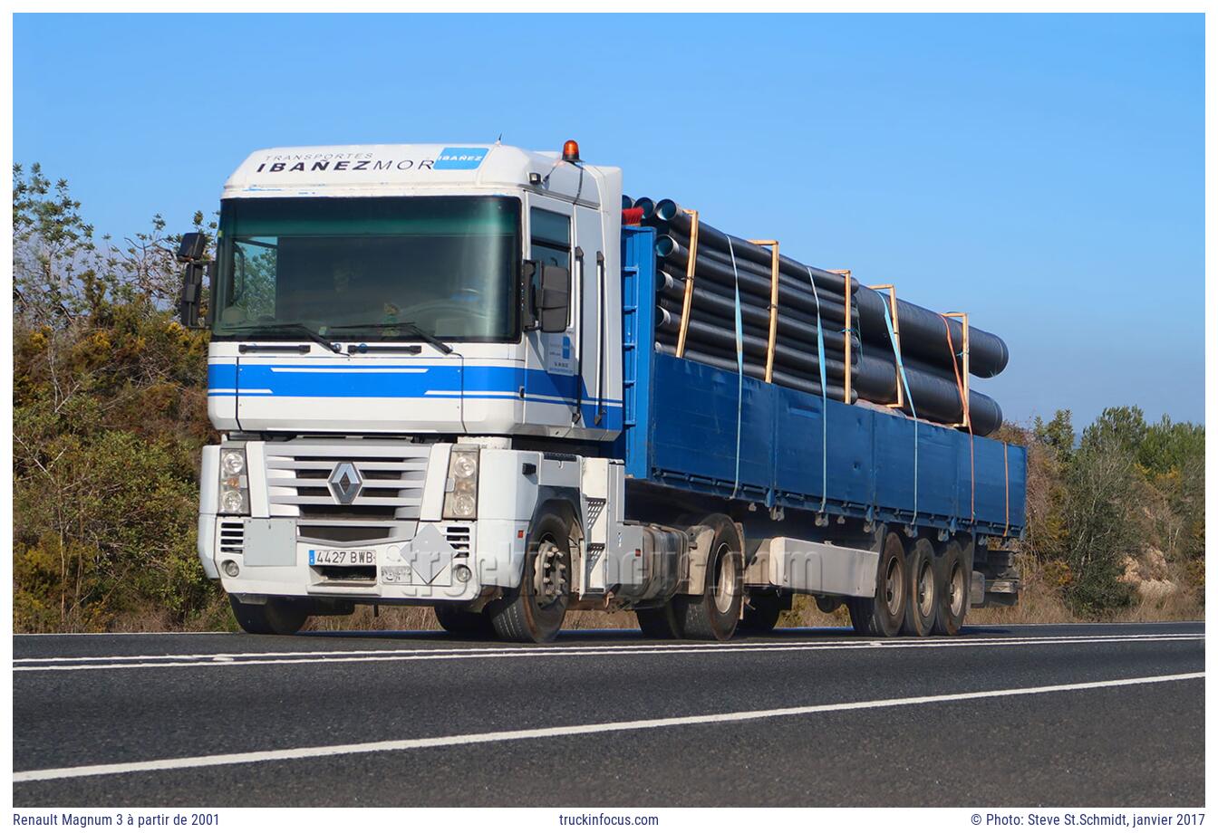 Renault Magnum 3 à partir de 2001 Photo janvier 2017