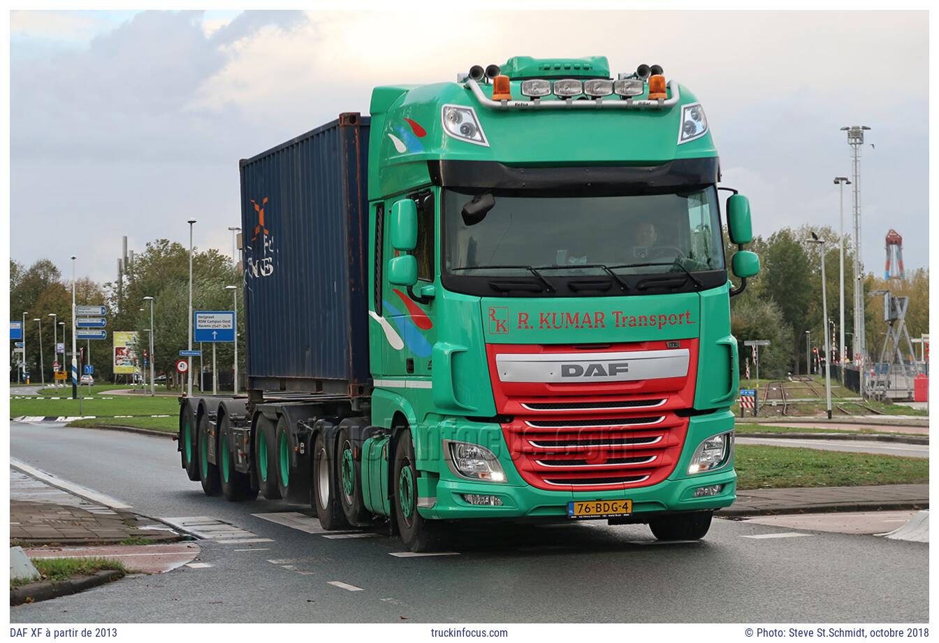 DAF XF à partir de 2013 Photo octobre 2018