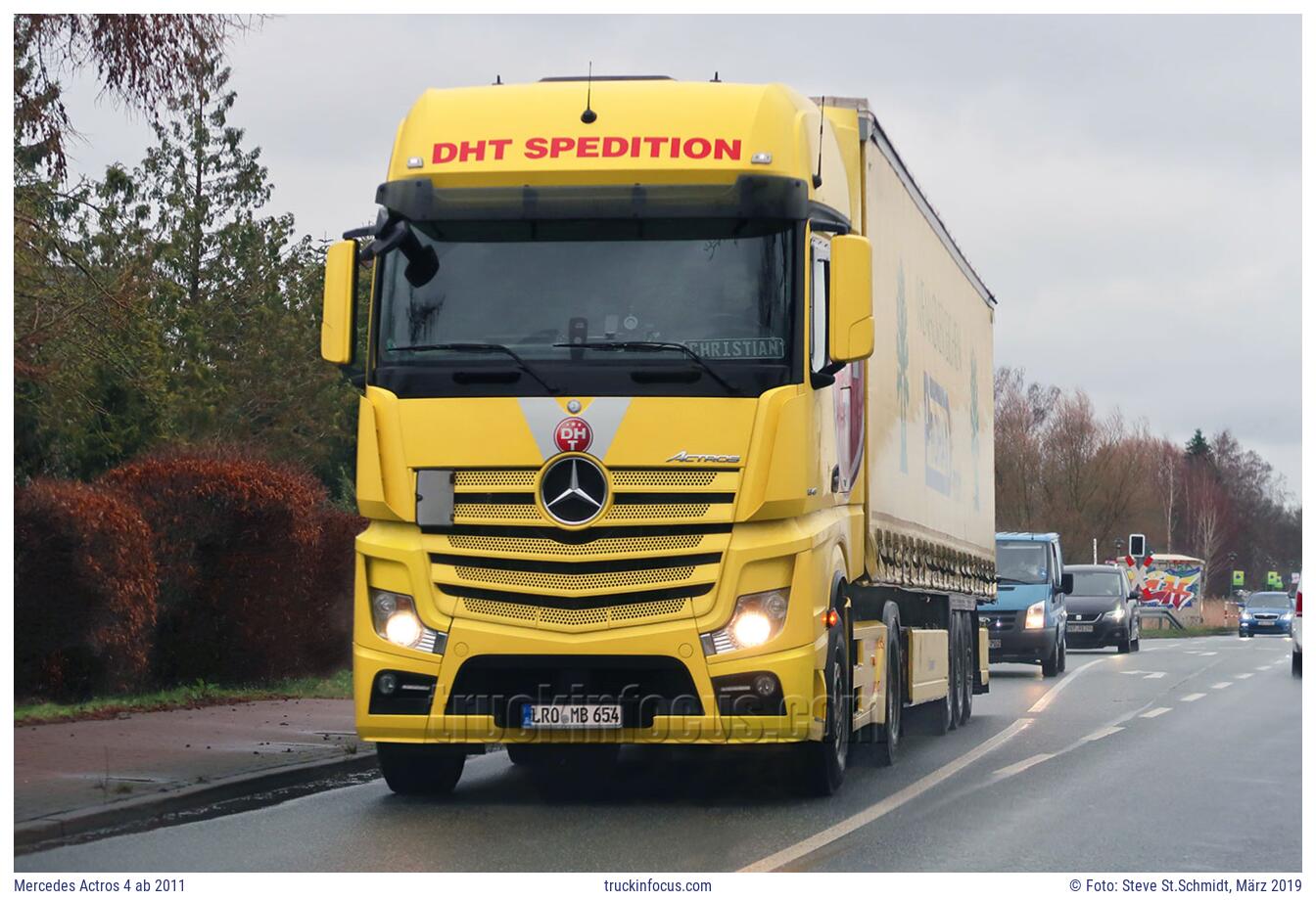 Mercedes Actros 4 ab 2011 Foto März 2019