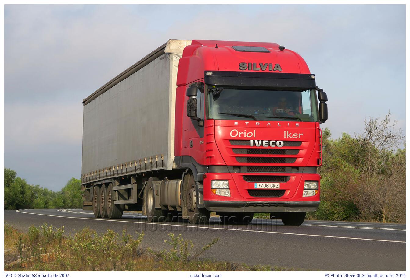 IVECO Stralis AS à partir de 2007 Photo octobre 2016