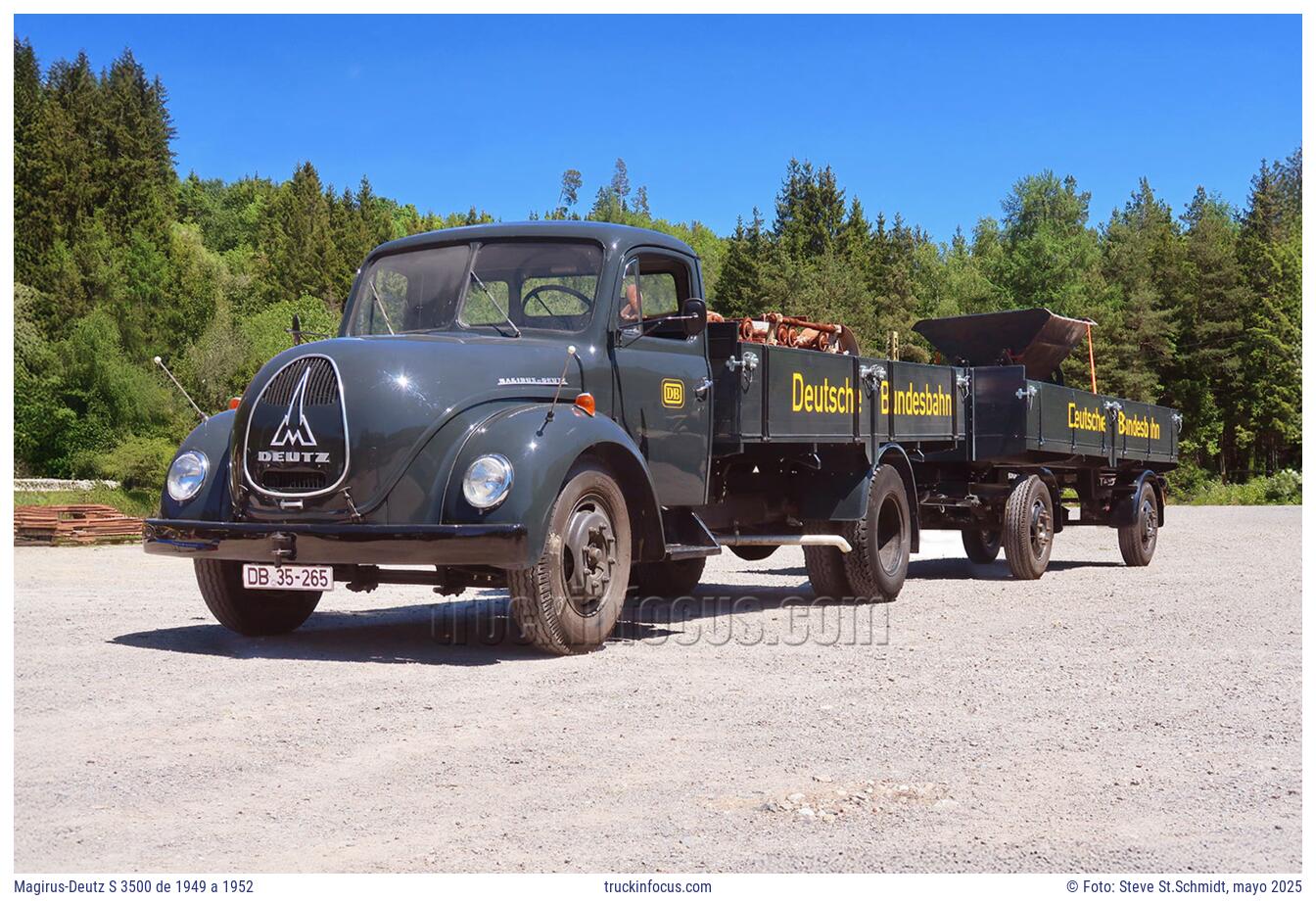 Magirus-Deutz S 3500 de 1949 a 1952 Foto mayo 2025