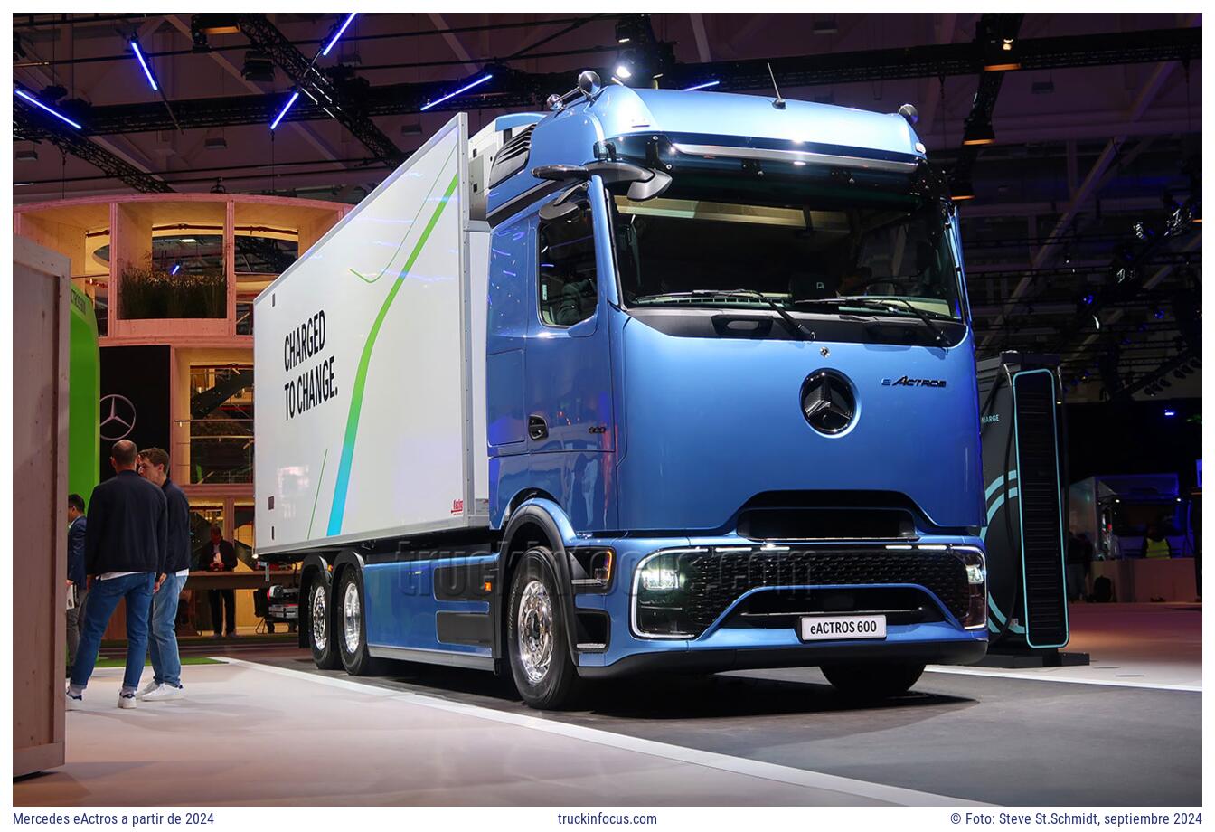 Mercedes eActros a partir de 2024 Foto septiembre 2024