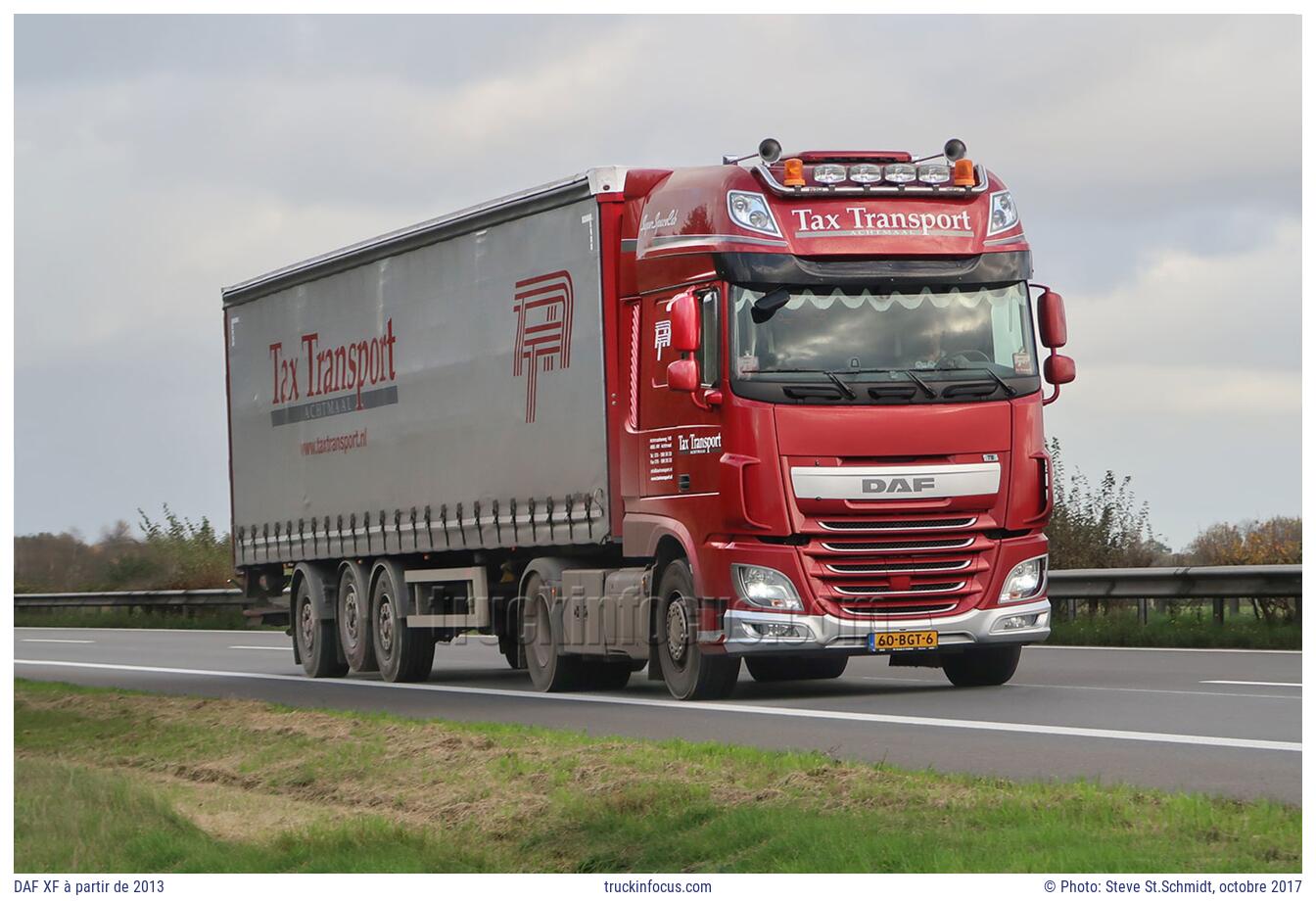 DAF XF à partir de 2013 Photo octobre 2017