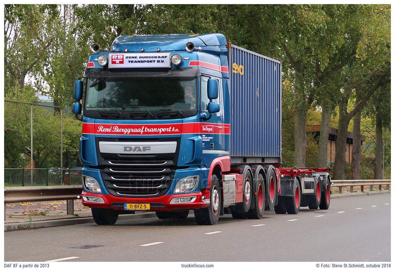 DAF XF a partir de 2013 Foto octubre 2018