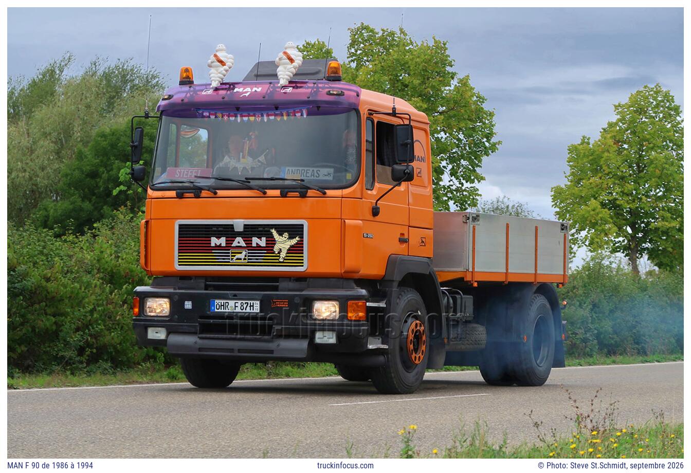 MAN F 90 de 1986 à 1994 Photo septembre 2026