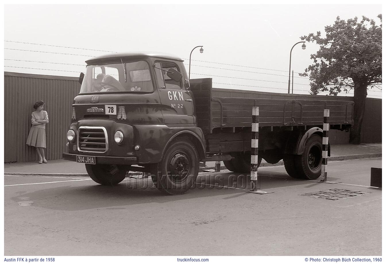 Austin FFK à partir de 1958 Photo 1960