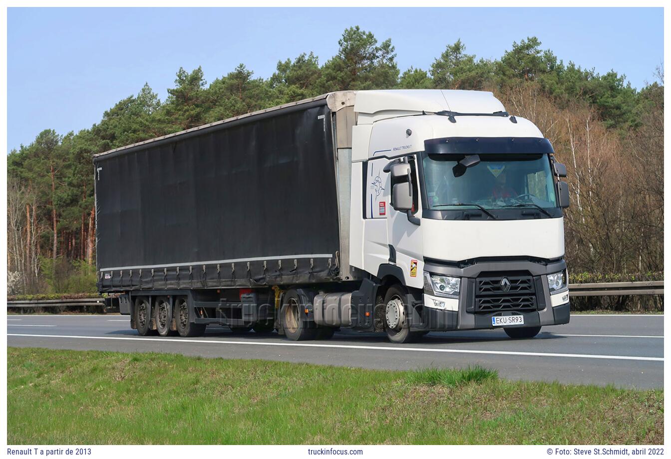 Renault T a partir de 2013 Foto abril 2022