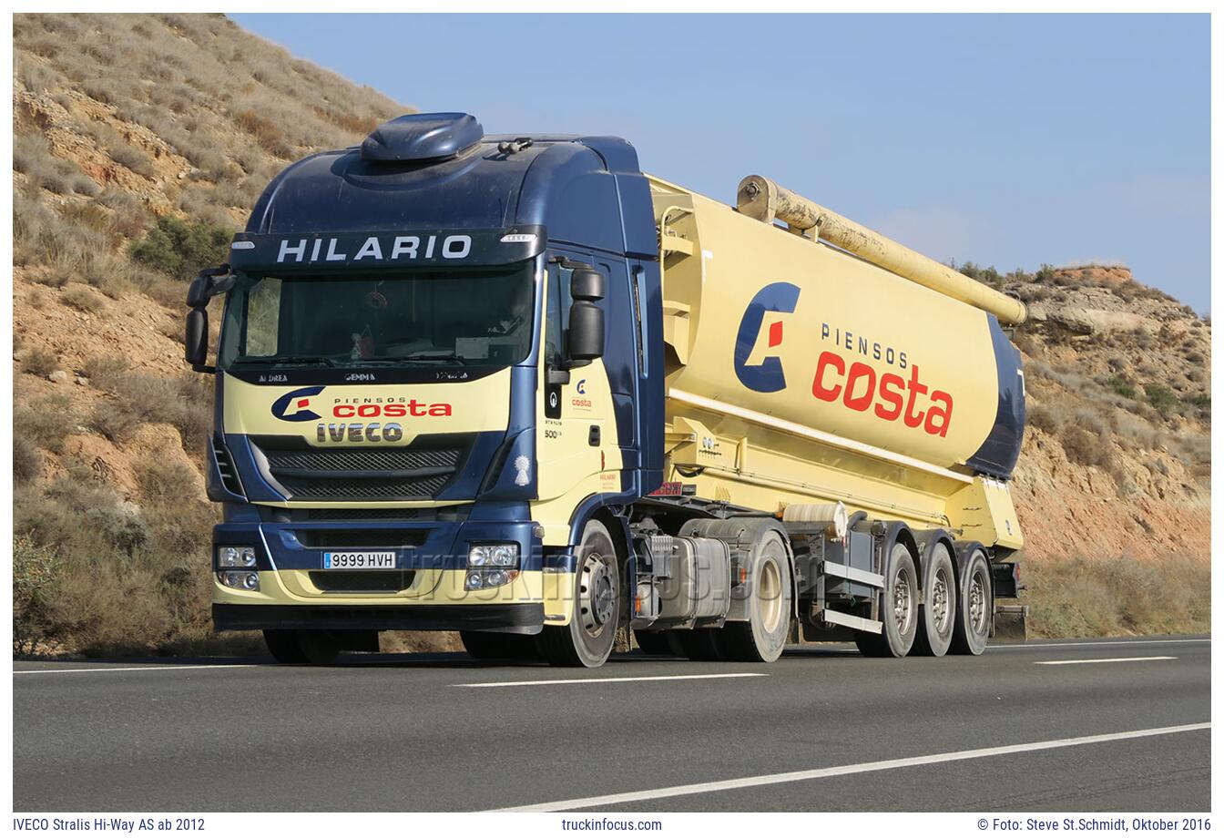 IVECO Stralis Hi-Way AS ab 2012 Foto Oktober 2016