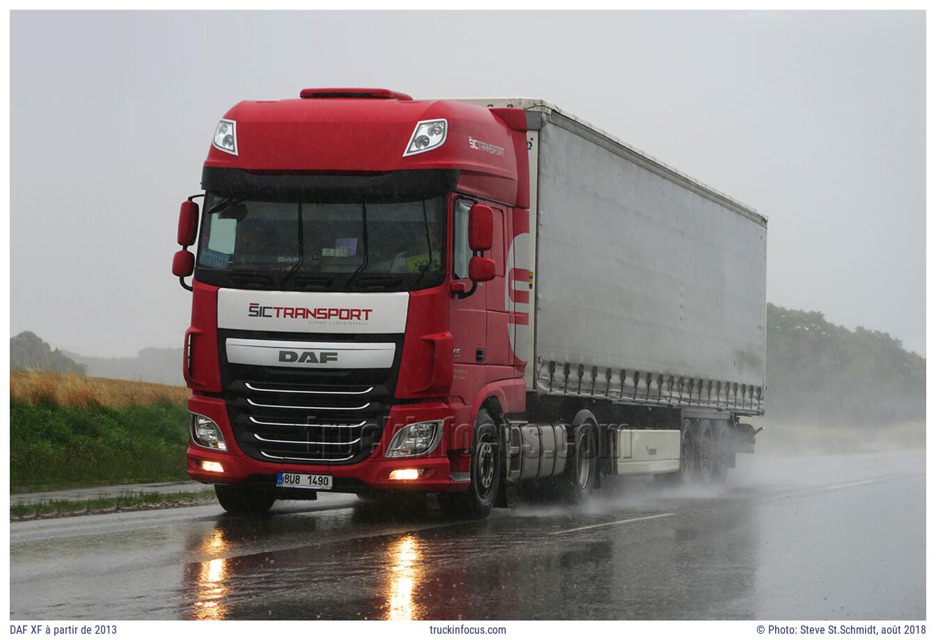 DAF XF à partir de 2013 Photo août 2018