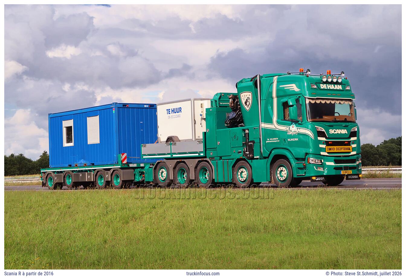 Scania R à partir de 2016 Photo juillet 2026