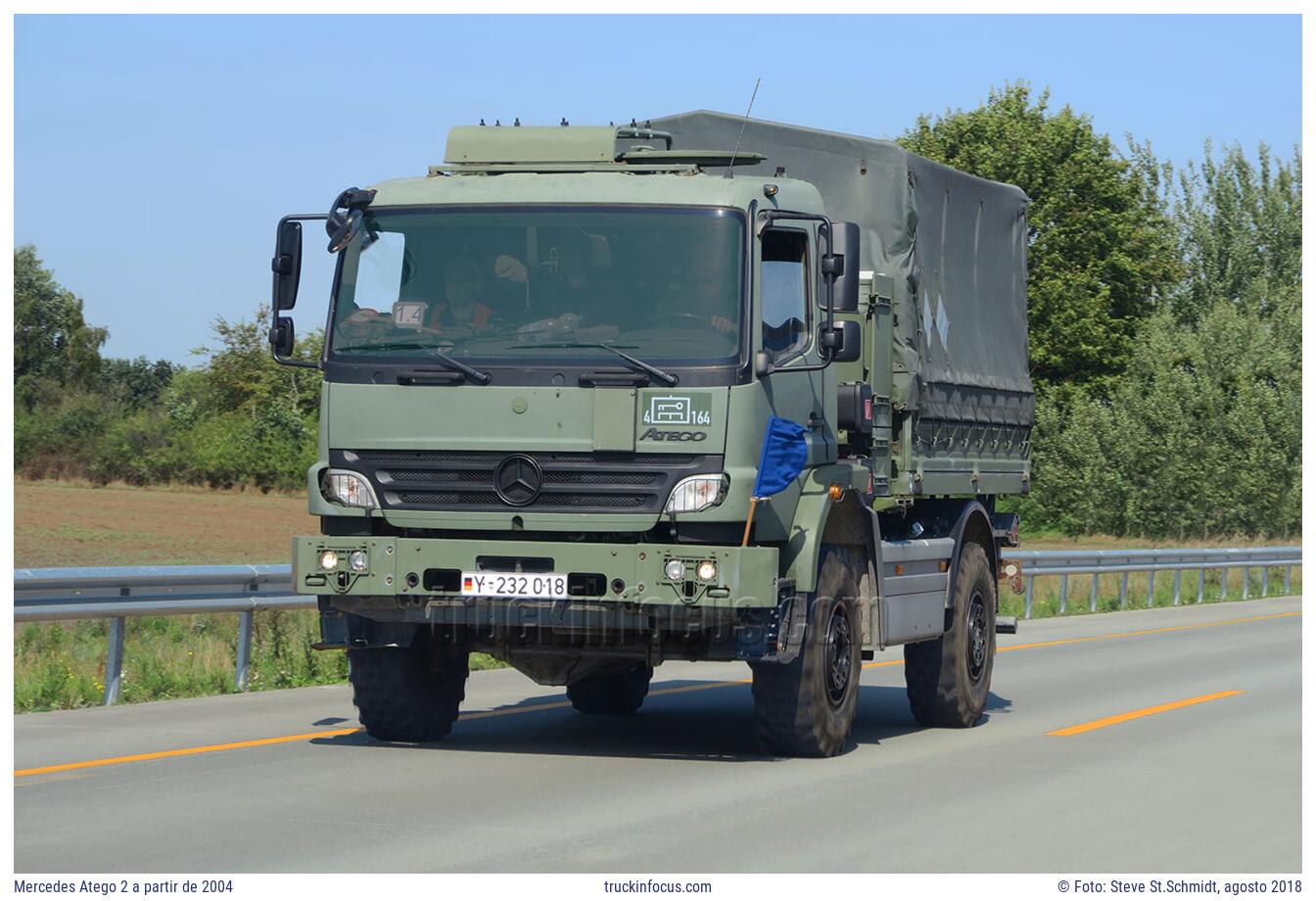 Mercedes Atego 2 a partir de 2004 Foto agosto 2018