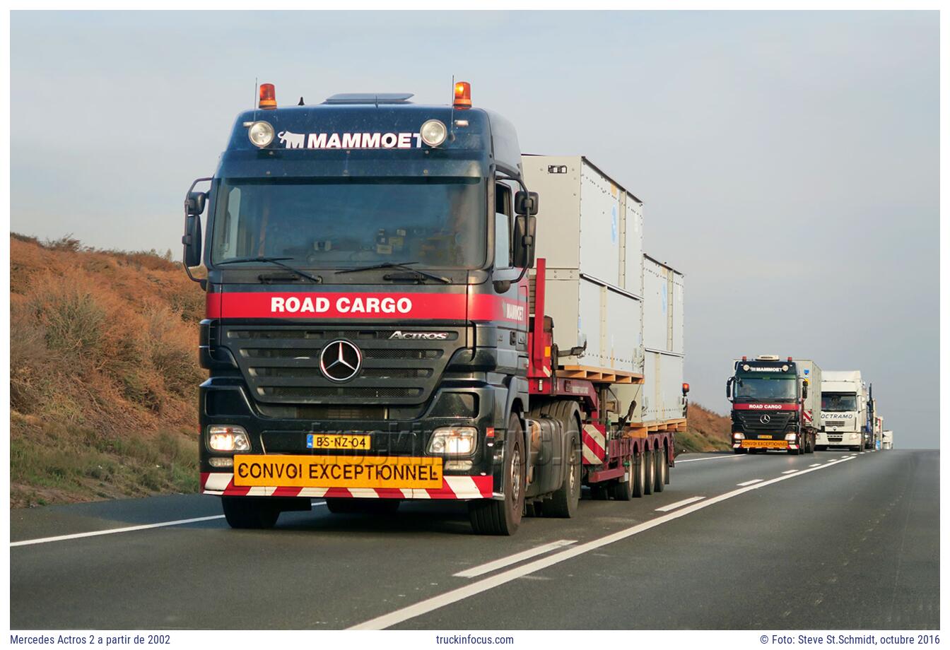 Mercedes Actros 2 a partir de 2002 Foto octubre 2016