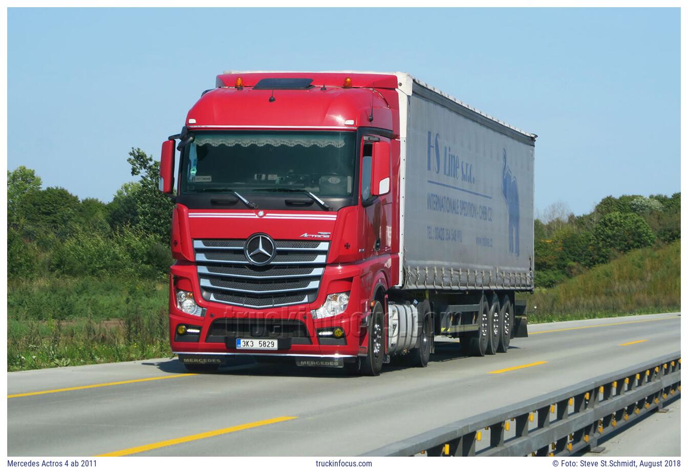 Mercedes Actros 4 ab 2011 Foto August 2018