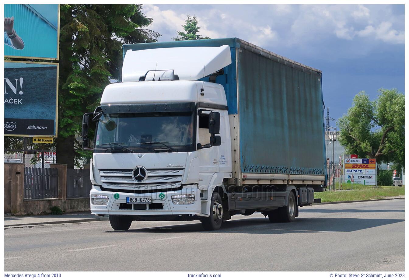 Mercedes Atego 4 from 2013 Photo June 2023