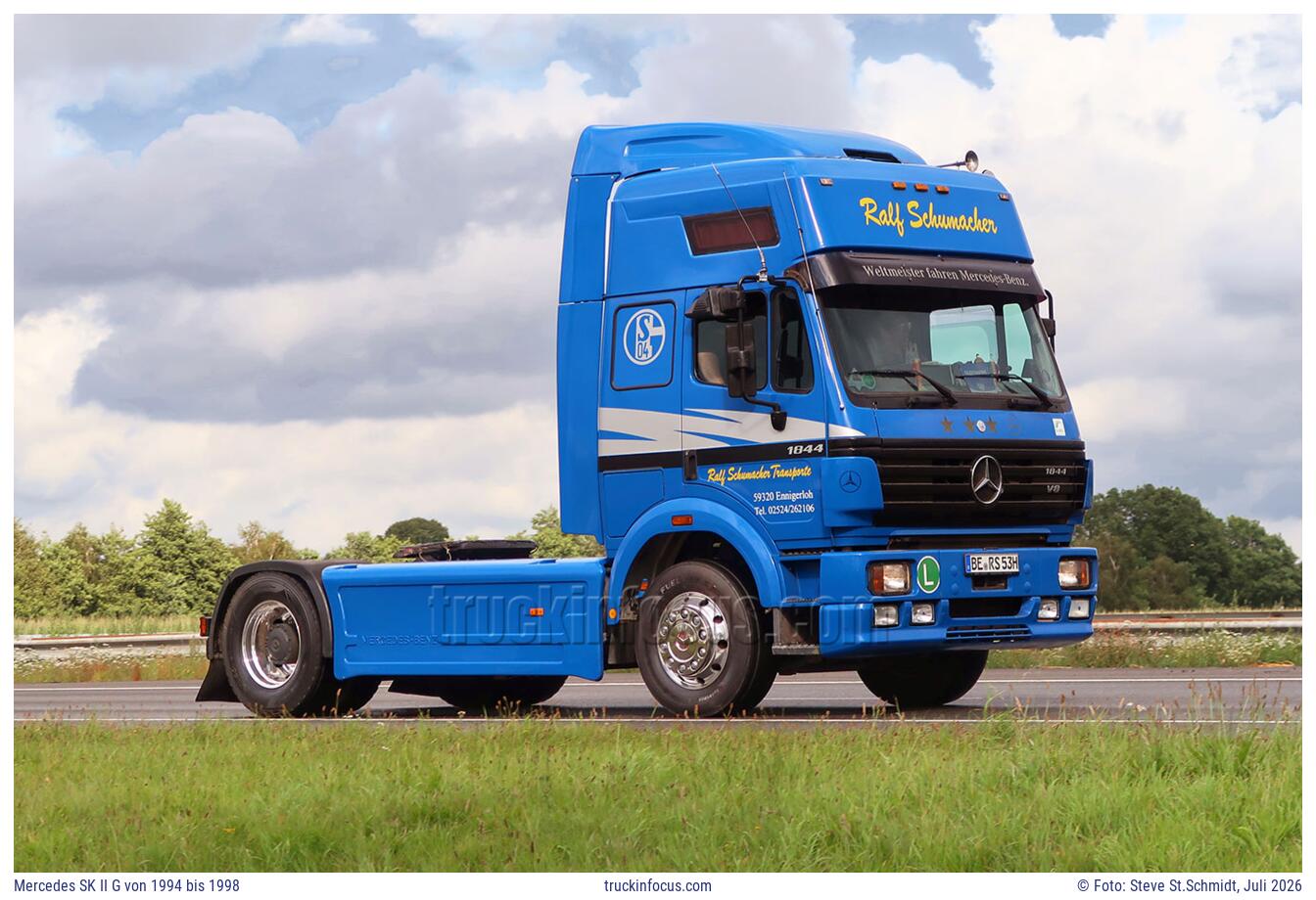 Mercedes SK II G von 1994 bis 1998 Foto Juli 2026