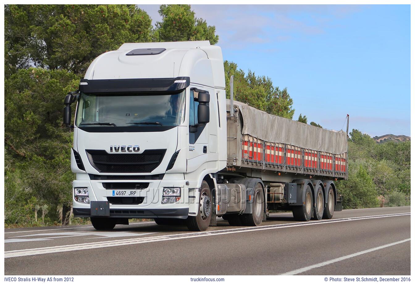 IVECO Stralis Hi-Way AS from 2012 Photo December 2016