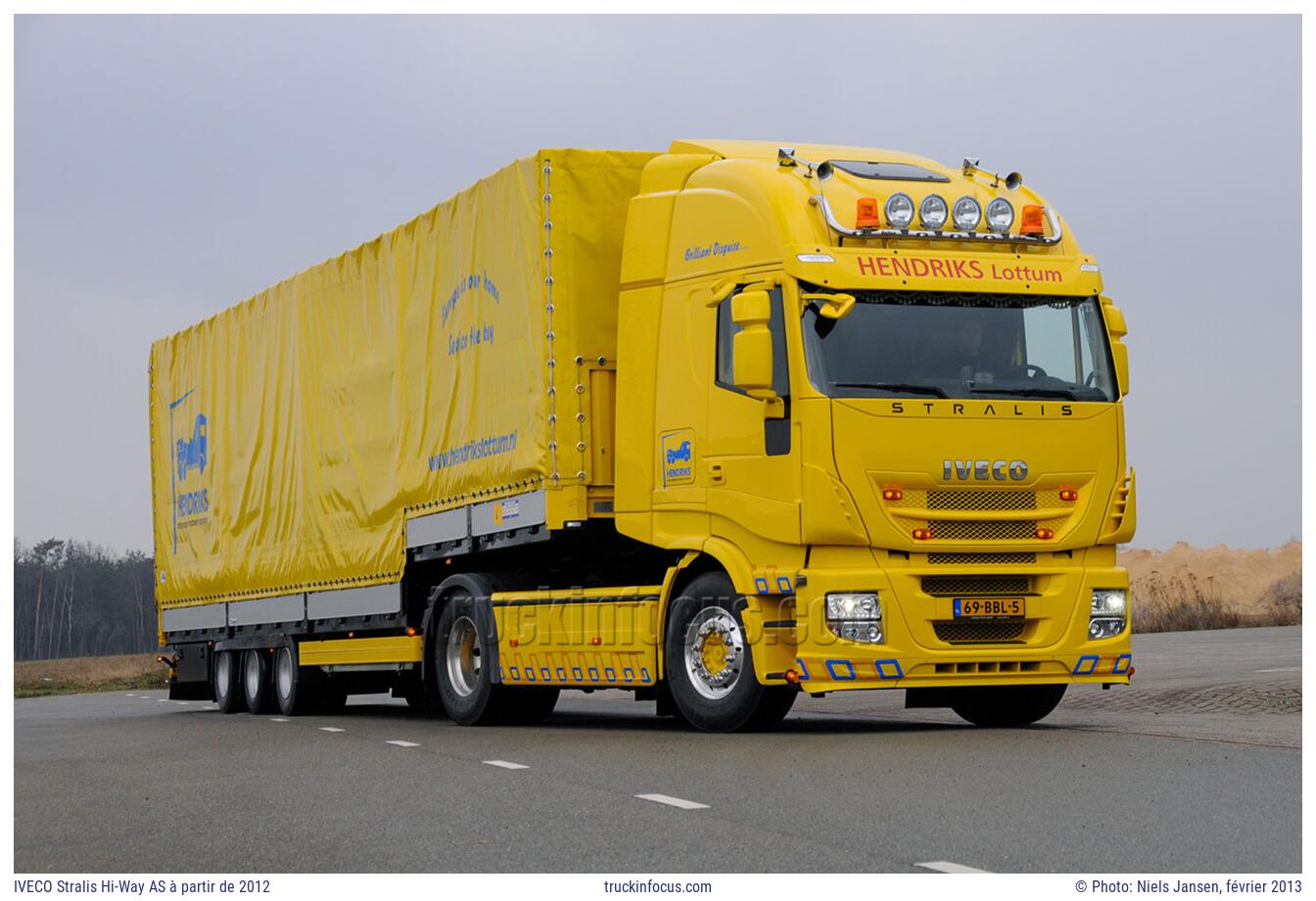 IVECO Stralis Hi-Way AS à partir de 2012 Photo février 2013