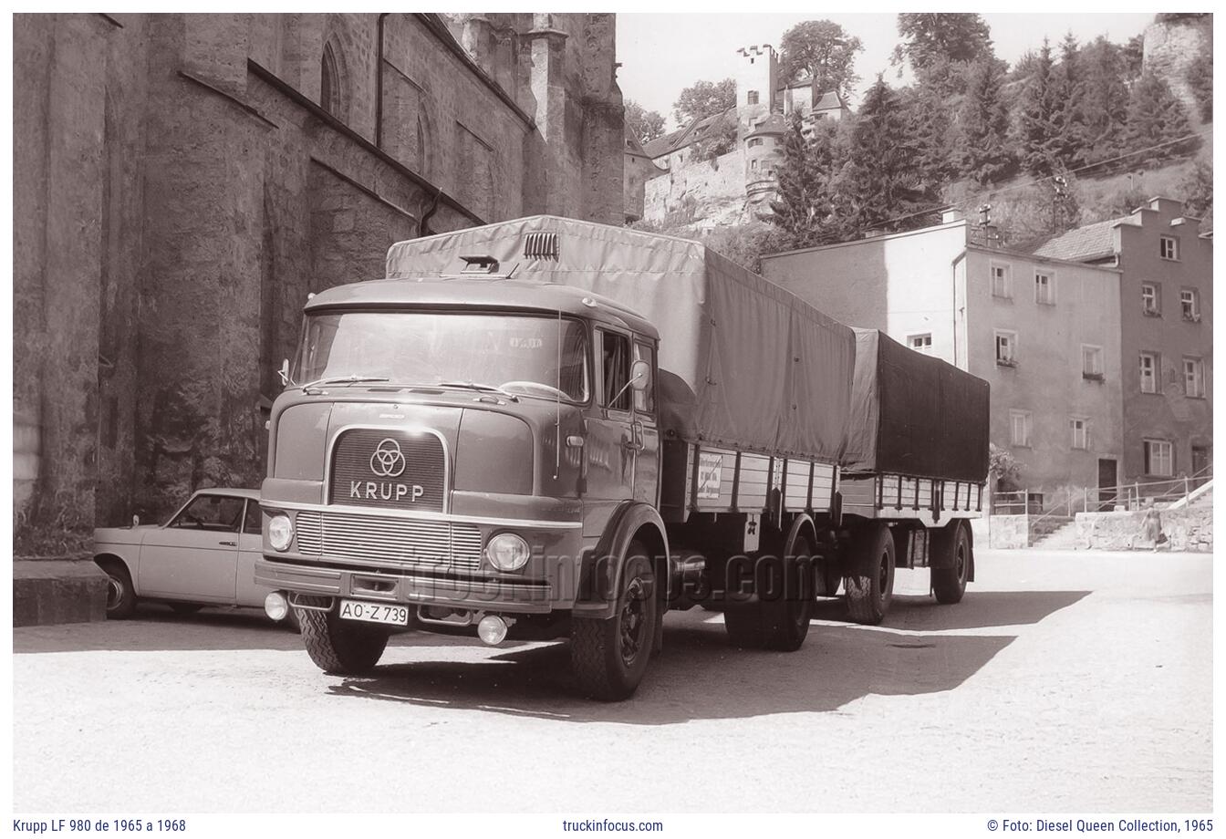 Krupp LF 980 de 1965 a 1968 Foto 1965