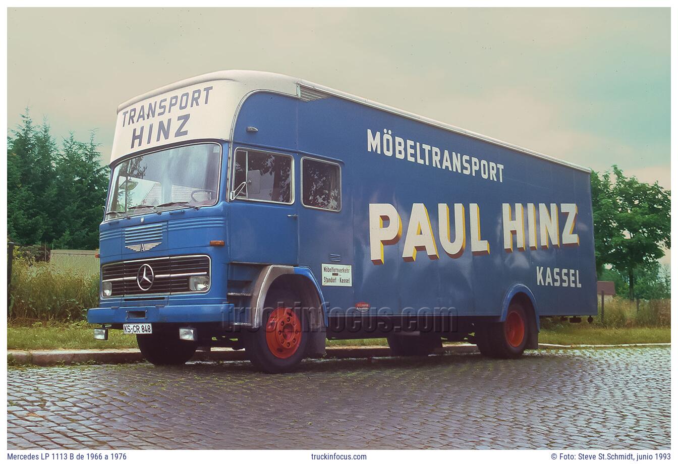 Mercedes LP 1113 B de 1966 a 1976 Foto junio 1993