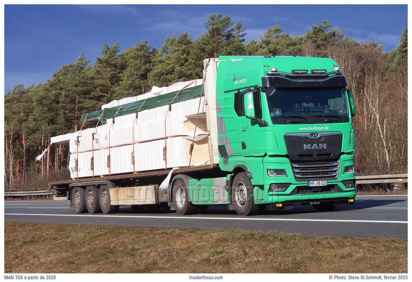 MAN TGX à partir de 2020 Photo février 2025
