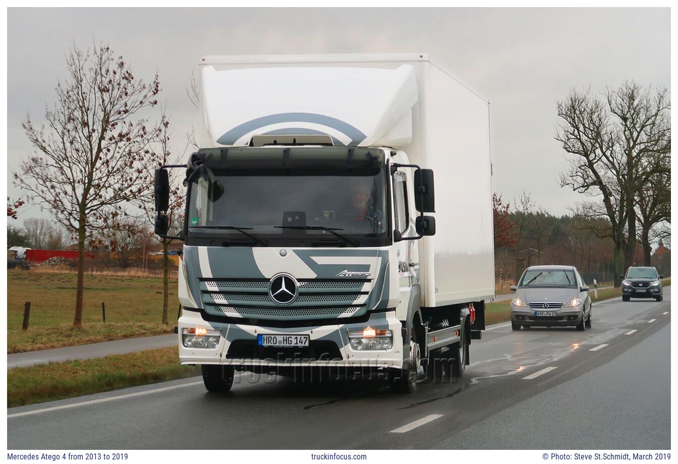 Mercedes Atego 4 from 2013 to 2019 Photo March 2019