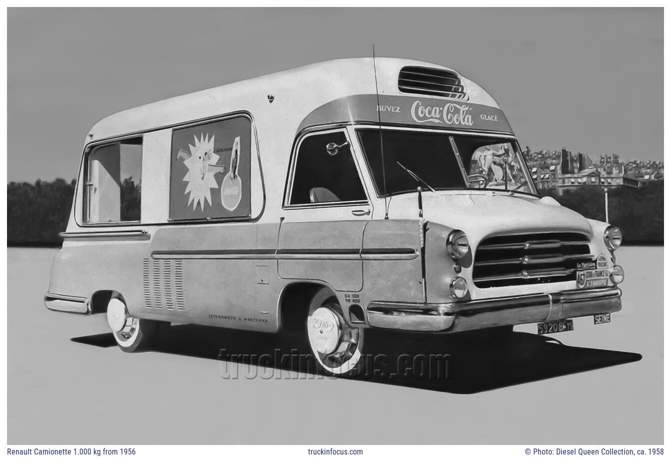 Renault Camionette 1.000 kg from 1956 Photo ca. 1958