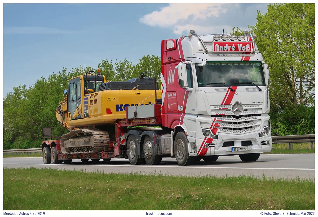 Mercedes Actros 4 ab 2019 Foto Mai 2023