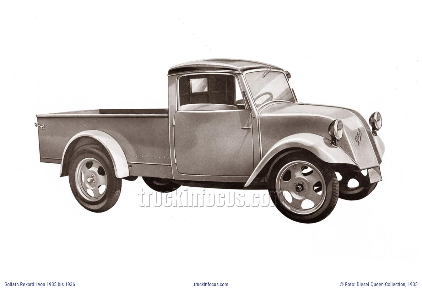 Goliath Rekord I von 1935 bis 1936 Foto 1935