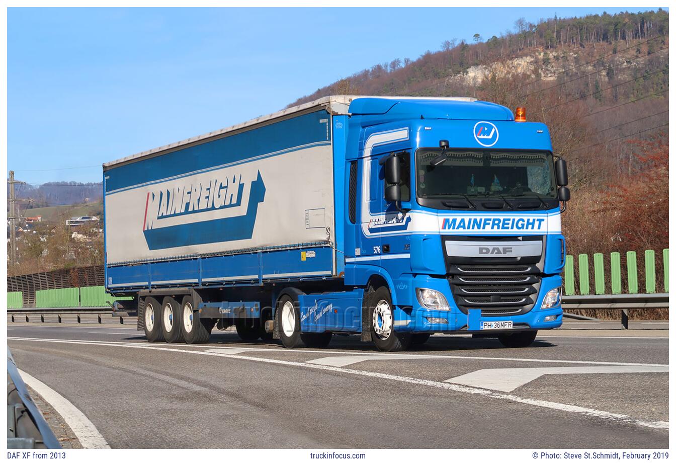 DAF XF from 2013 Photo February 2019