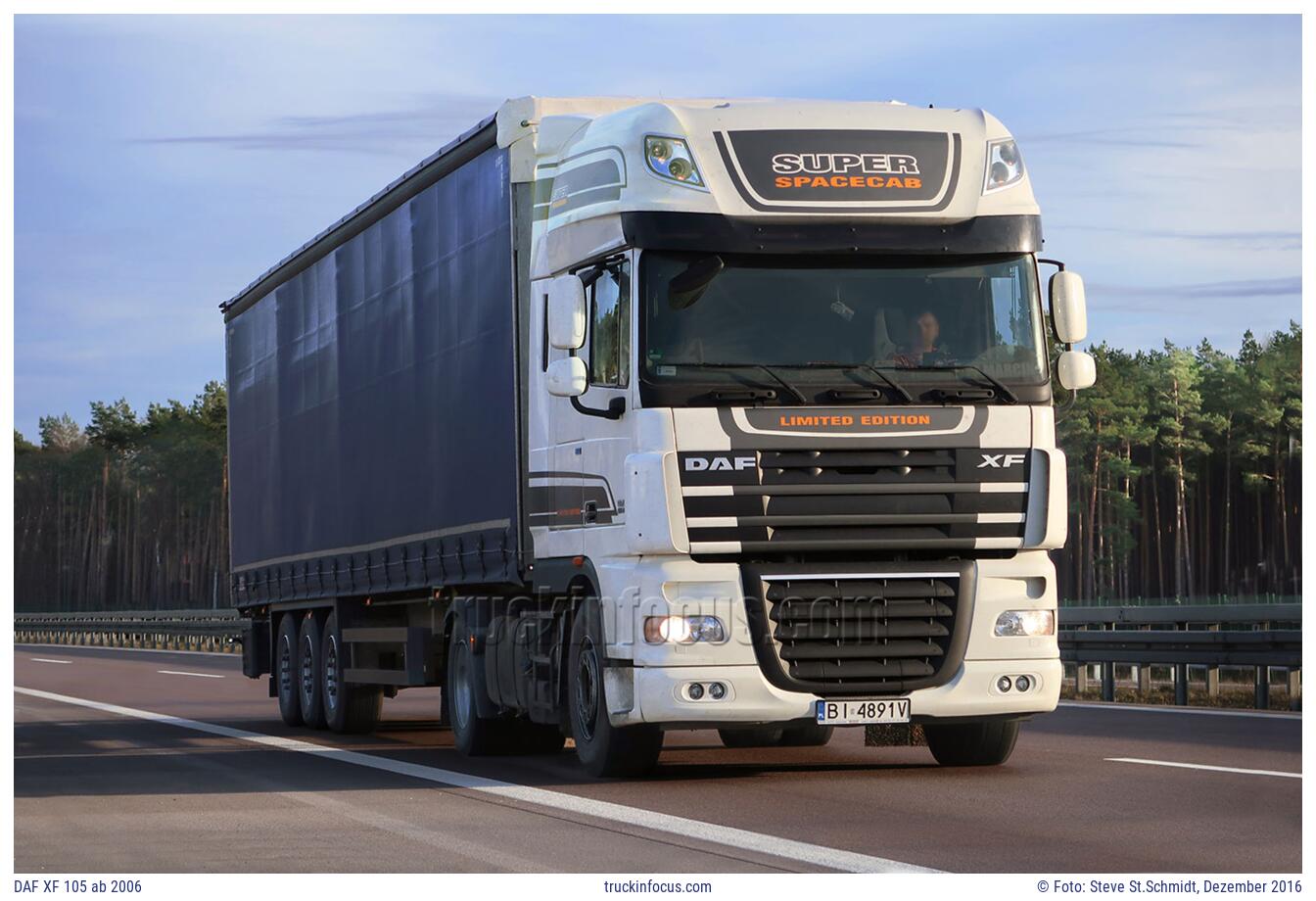 DAF XF 105 ab 2006 Foto Dezember 2016