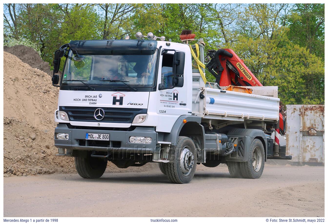 Mercedes Atego 1 a partir de 1998 Foto mayo 2022