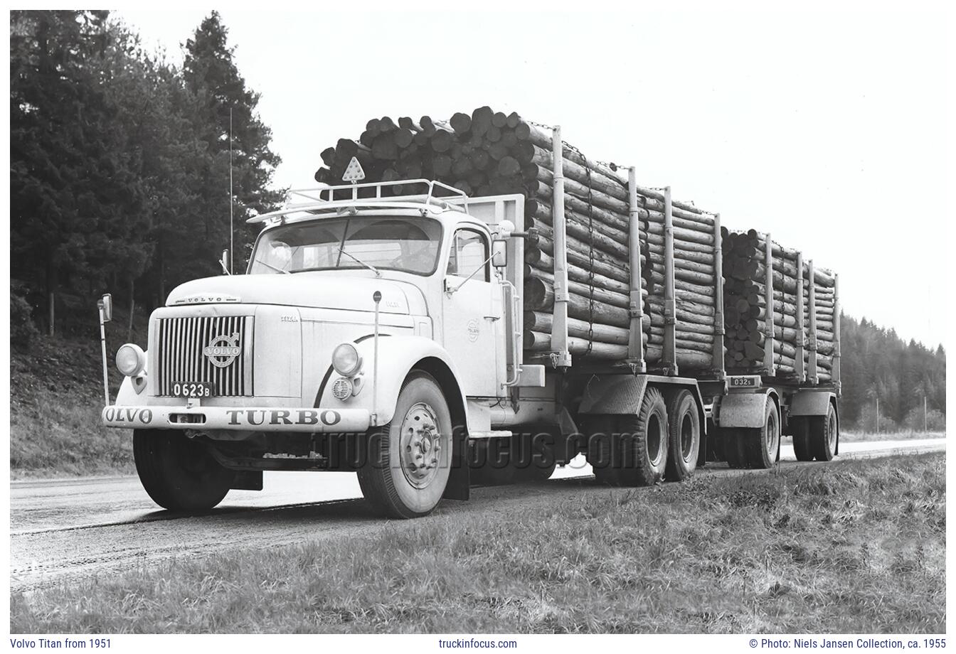 Volvo Titan from 1951 Photo ca. 1955