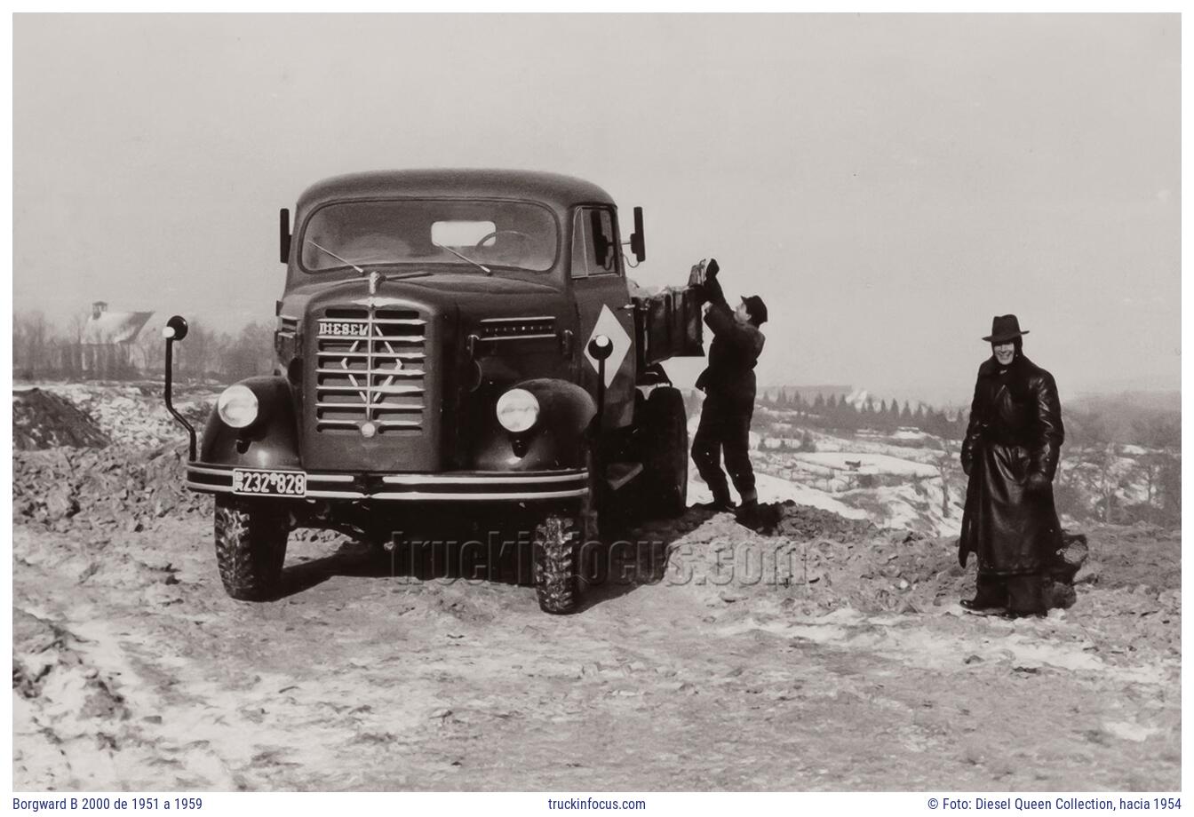 Borgward B 2000 de 1951 a 1959 Foto hacia 1954