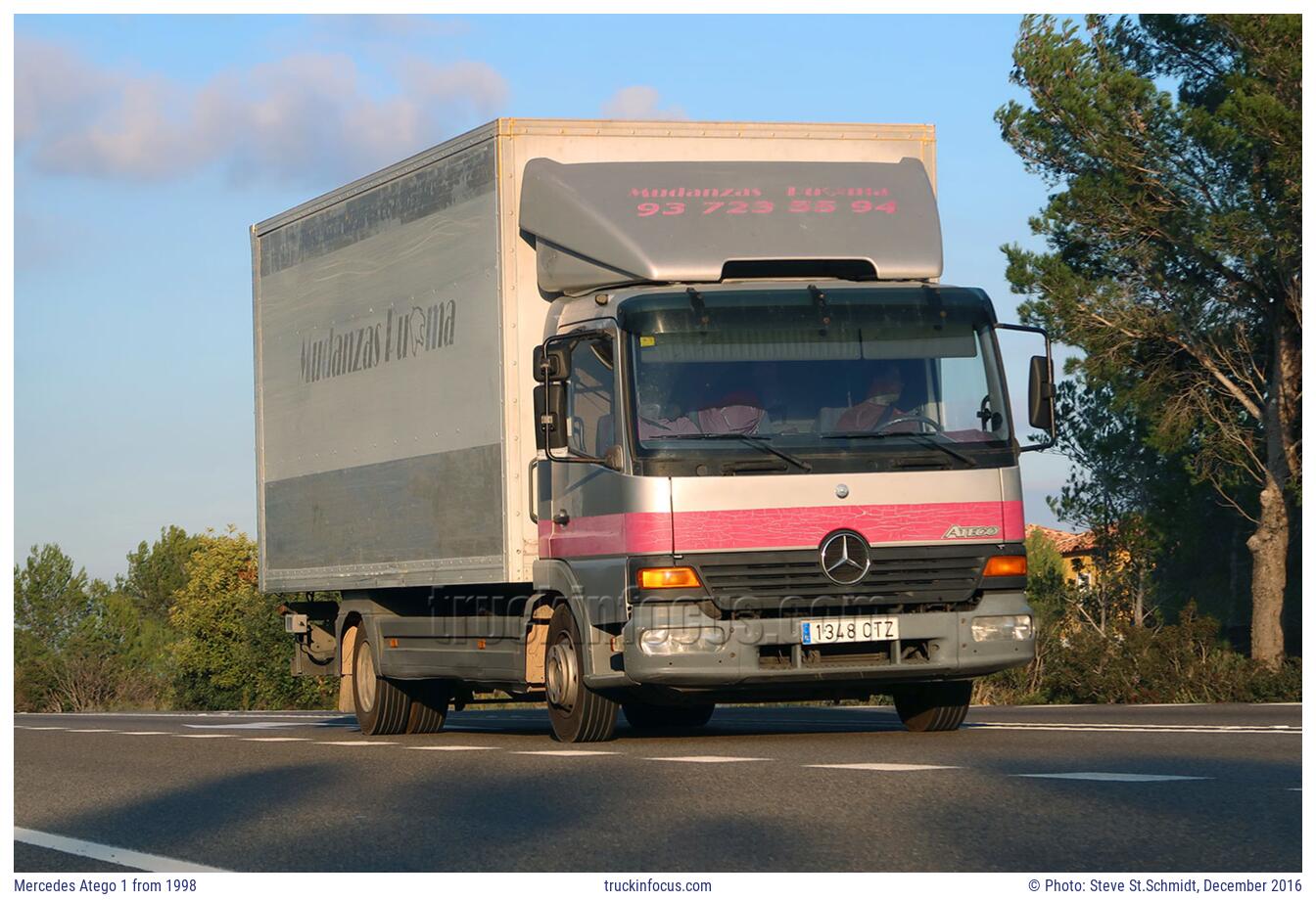 Mercedes Atego 1 from 1998 Photo December 2016